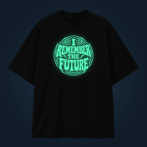 I Remember The Future oversized t-shirt
