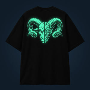MECHABEAST oversized t-shirt backprint