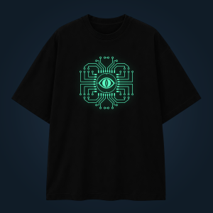 NEURAL WATCHER oversized t-shirt