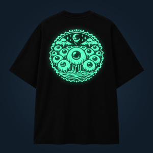NIGHTWATCH oversized t-shirt backprint