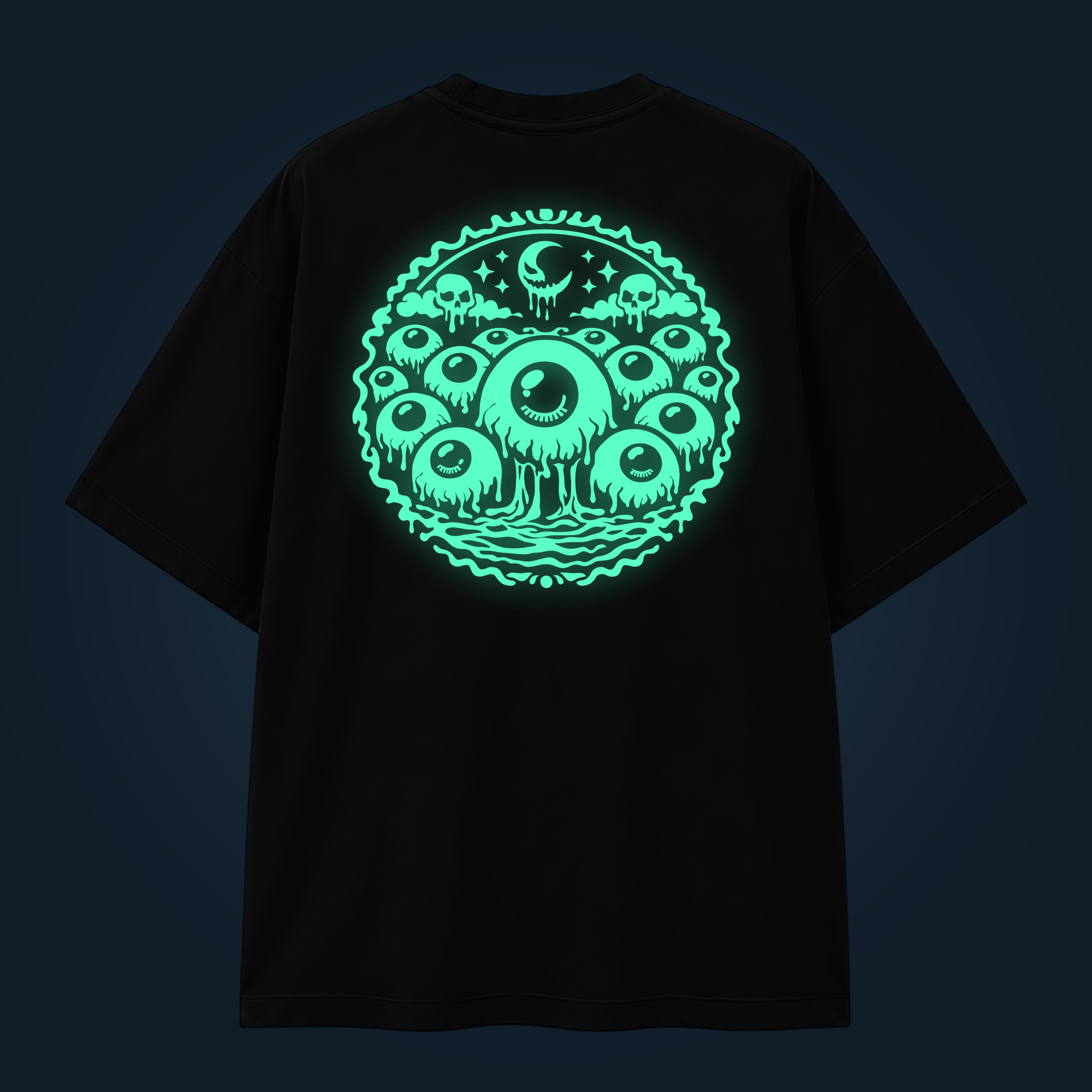 NIGHTWATCH oversized t-shirt backprint