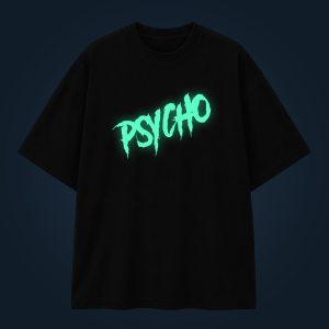 Psycho oversized t-shirt