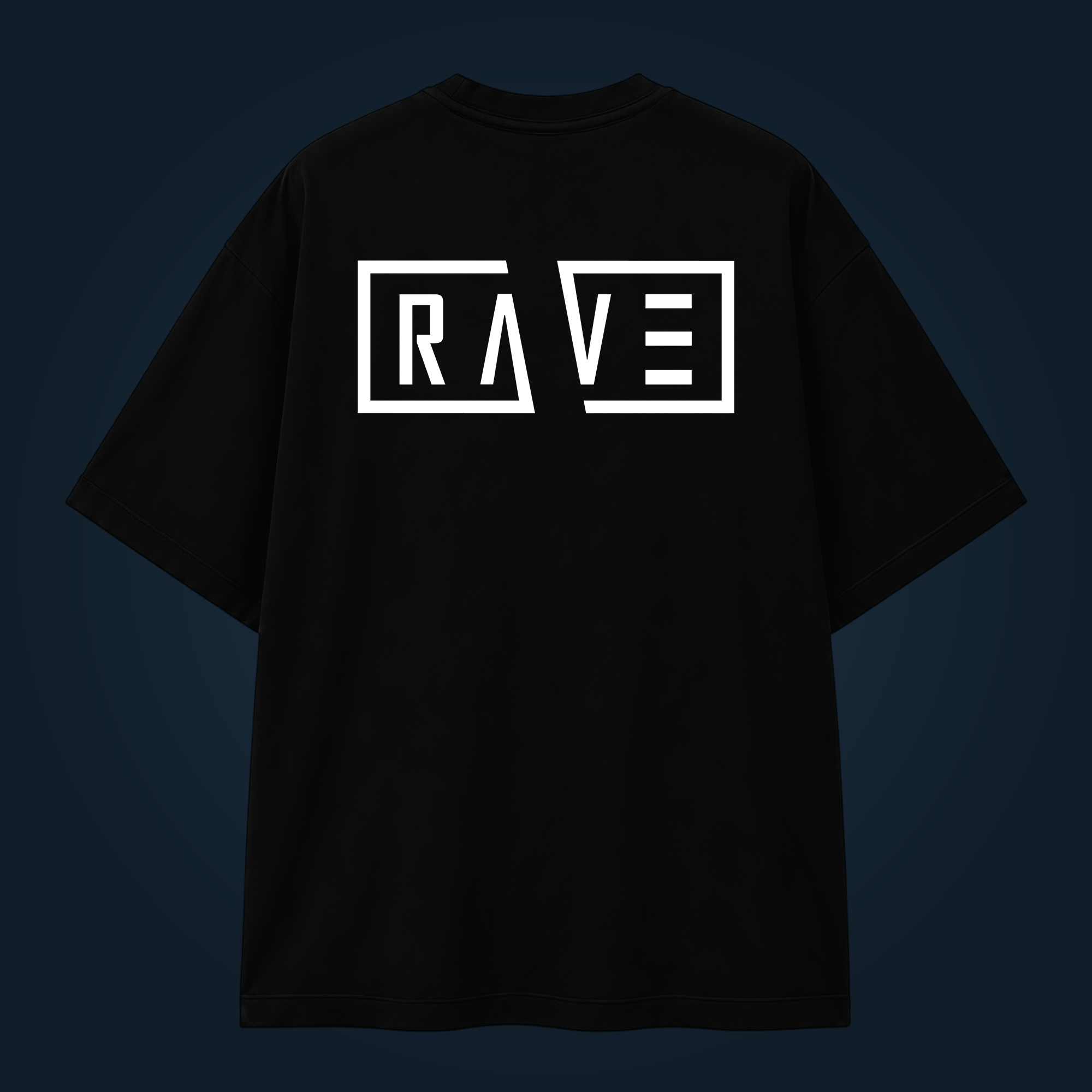 RAVE oversized t-shirt backprint - Image 2