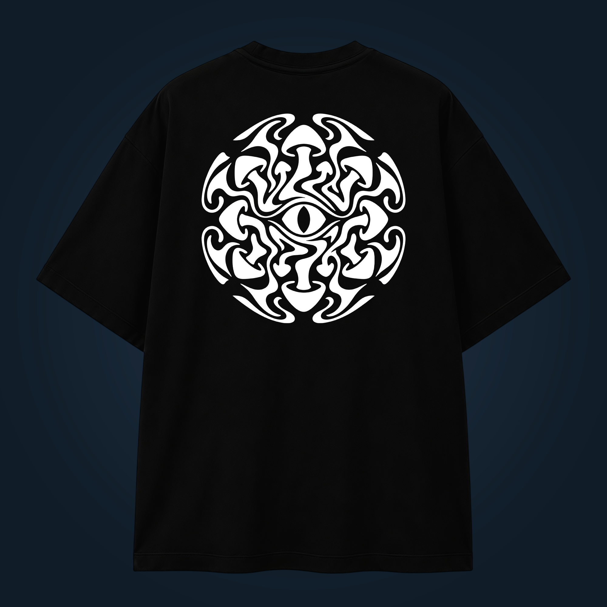SHROOM SPHERE oversized t-shirt backprint - Image 2