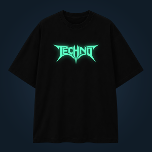 Techno oversized t-shirt