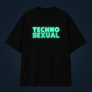 Techno Sexual oversized t-shirt