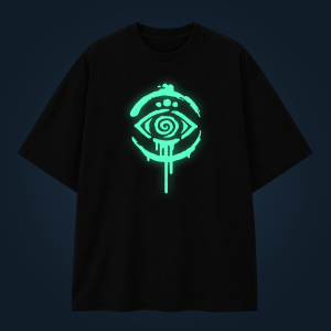 Tribal Eye oversized t-shirt