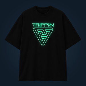 Trippin oversized t-shirt