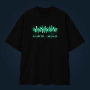 Universal Language oversized t-shirt