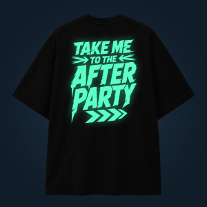 Take Me To The After oversized t-shirt backprint