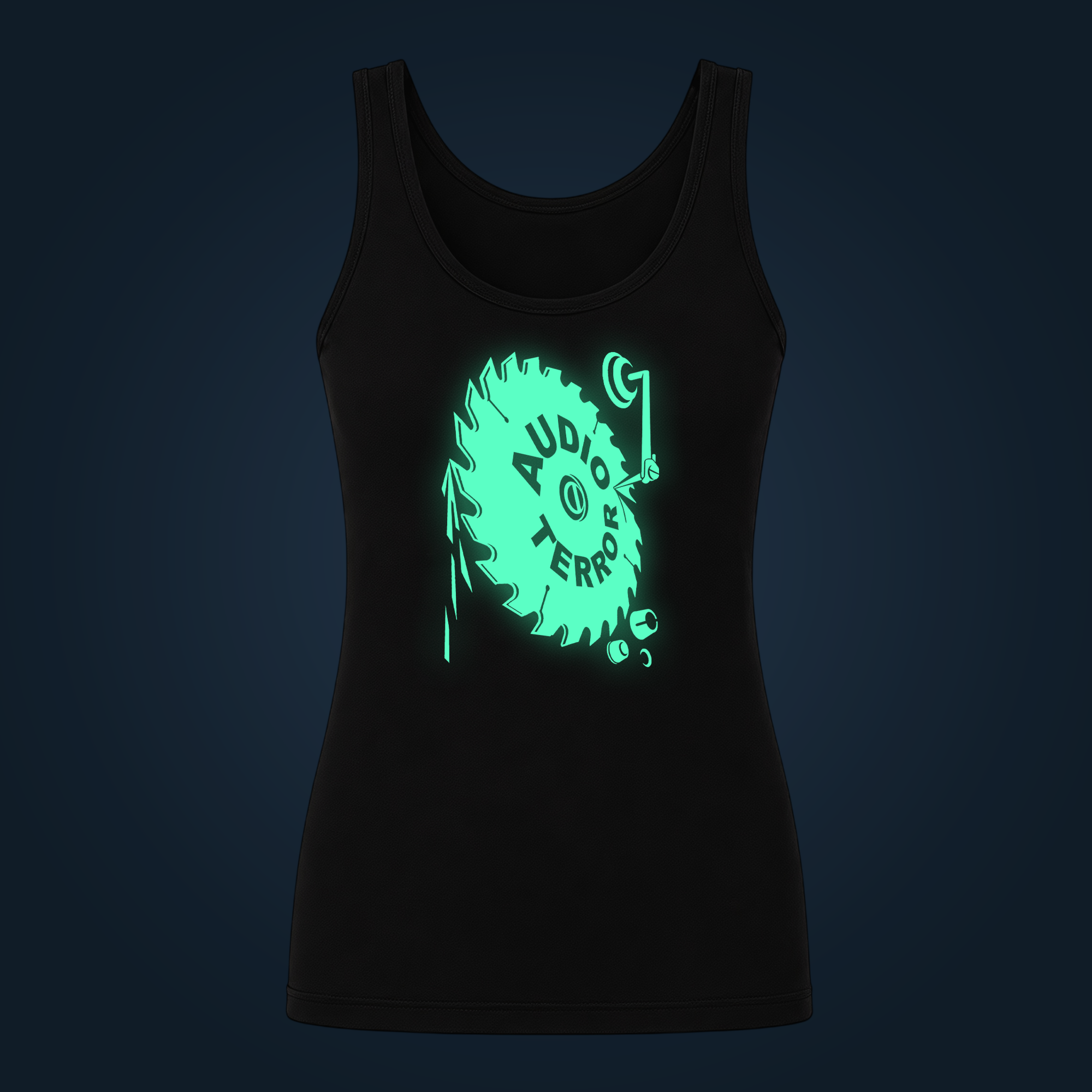 Audio terror tank top women