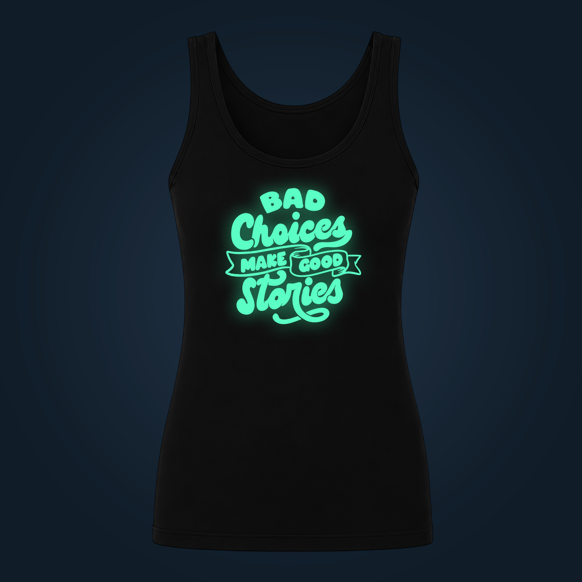 Bad Choices tank top women