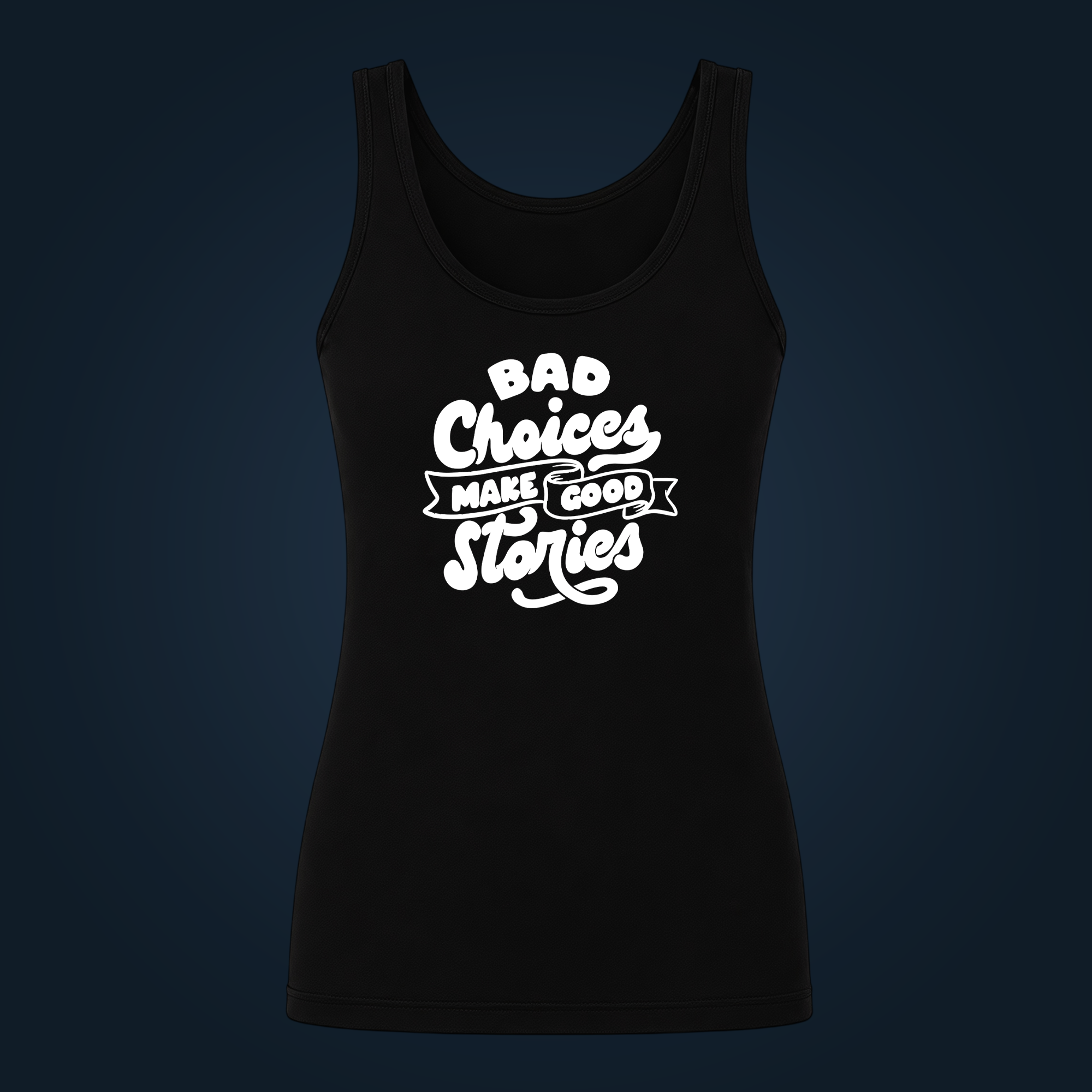 Bad Choices tank top women - Image 2