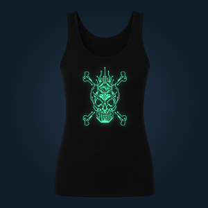 Cyber Pirate tank top women