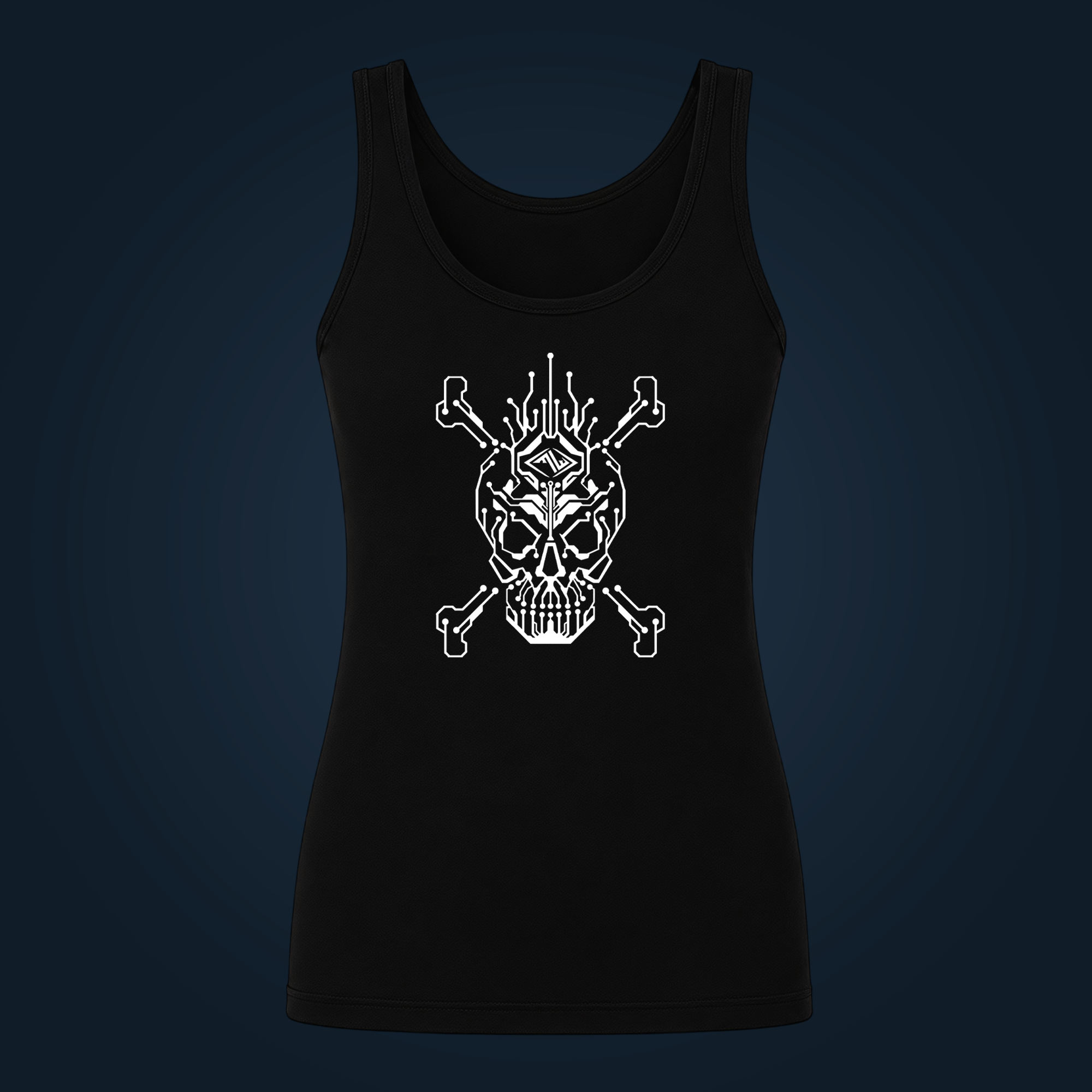 Cyber Pirate tank top women - Image 2