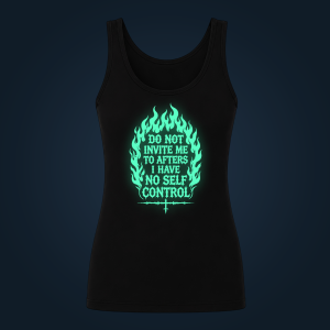 Do Not Invite Me tank top women