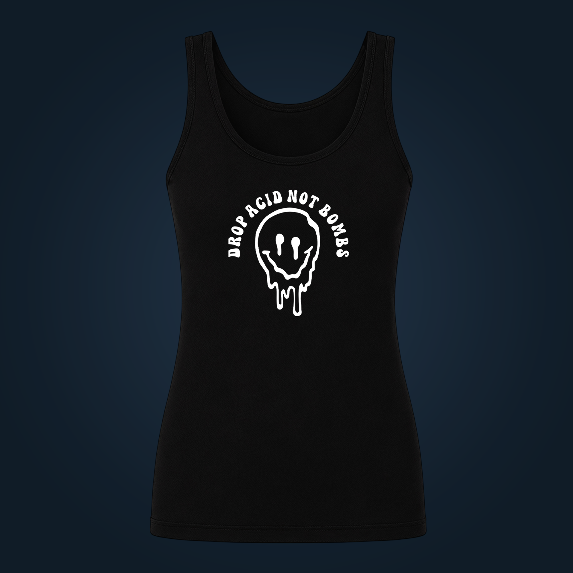 Drop Acid Not Bombs tank top women - Image 2