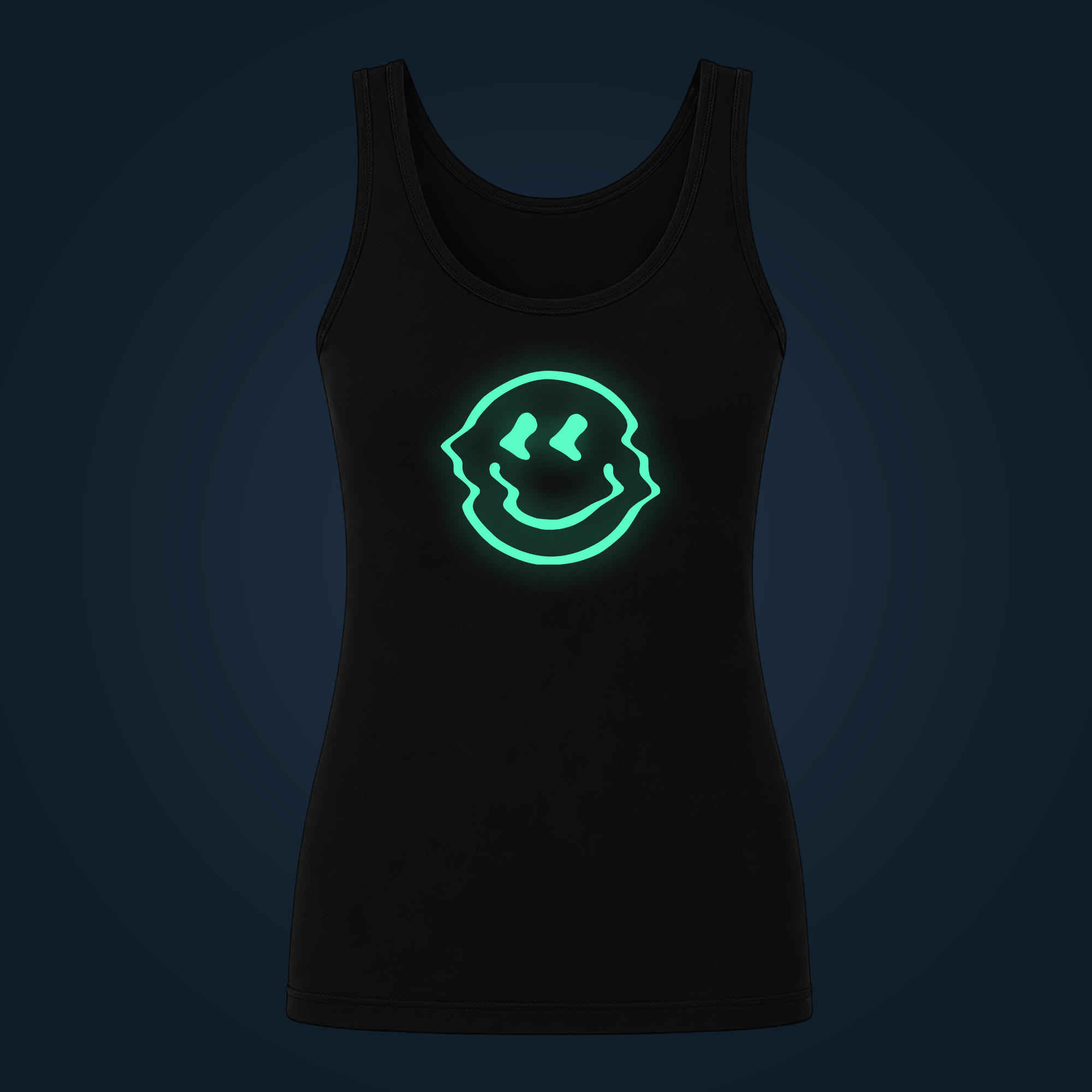 Glitched tank top women