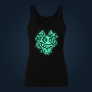 MUSHROOM SMILE tank top women