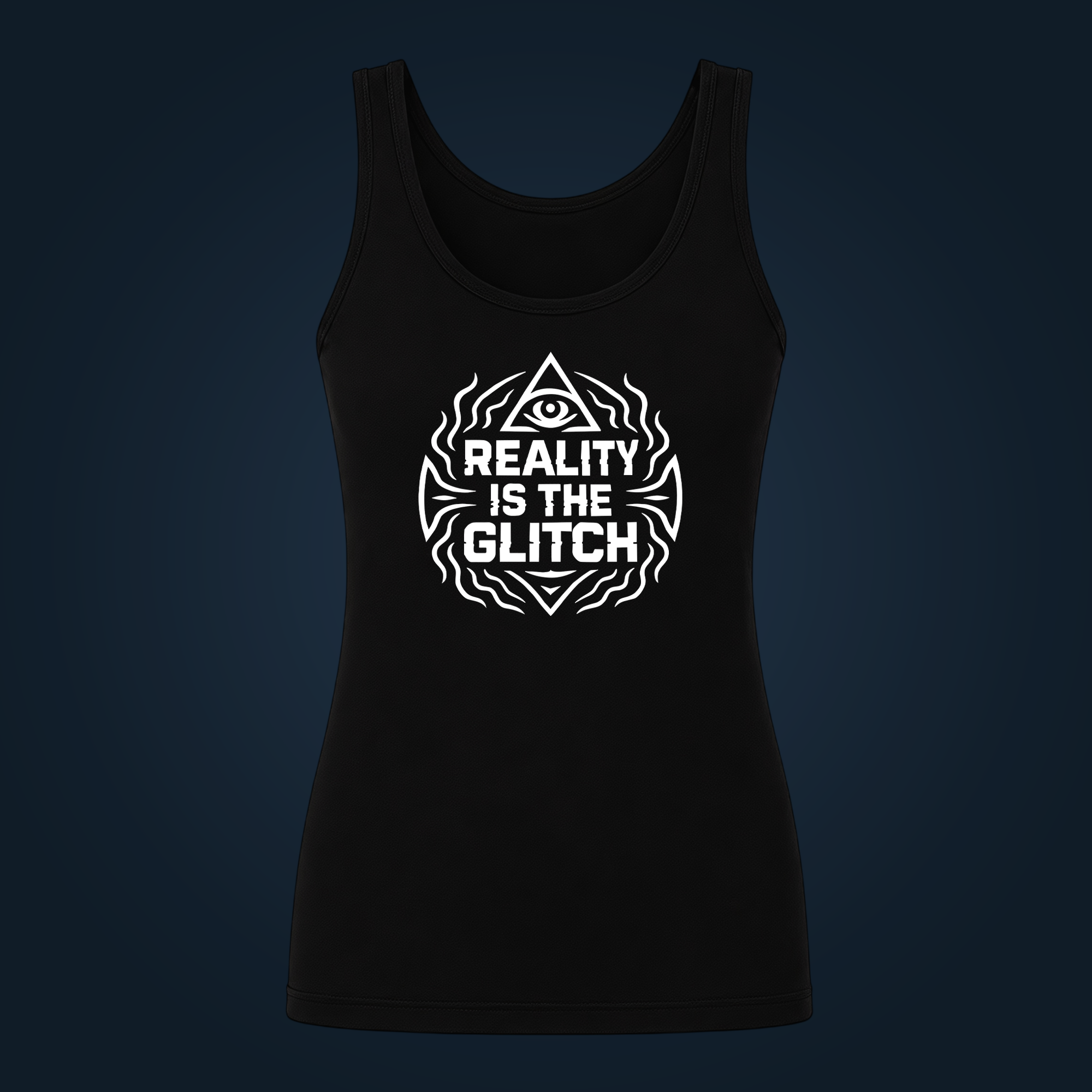 REALITY IS THE GLITCH tank top women - Image 2