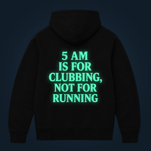 5 AM zipped hoodie