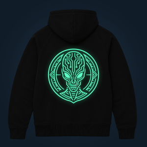 AI AGENT zipped hoodie