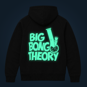 Big Bong Theory zipped hoodie