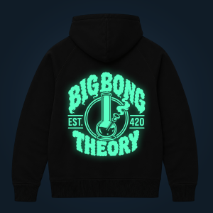 Big Bong Theory zipped hoodie