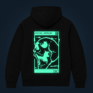 Fatal Error zipped hoodie