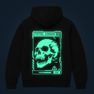 Fatal Error zipped hoodie