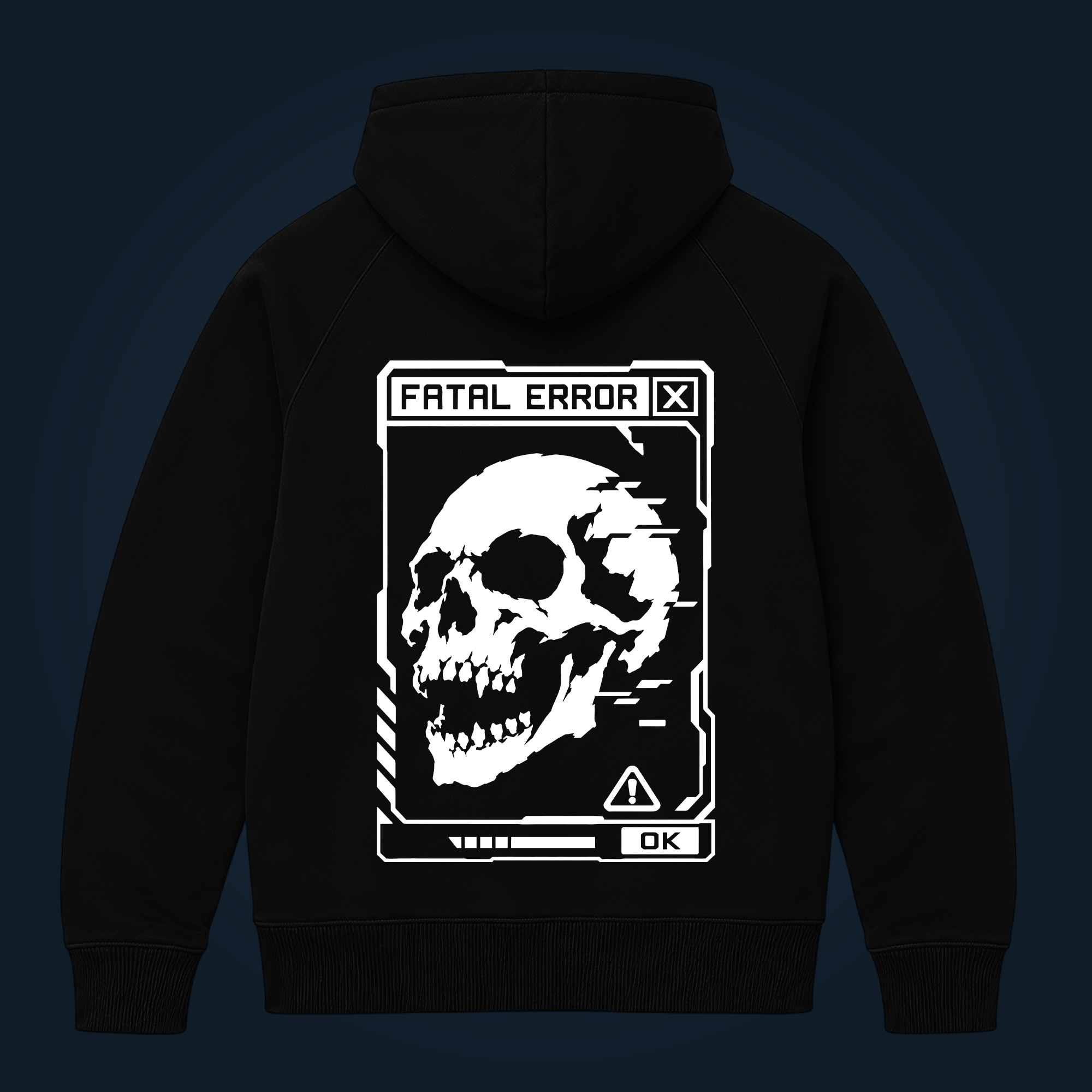 Fatal Error zipped hoodie - Image 2