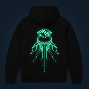 Interstellar zipped hoodie