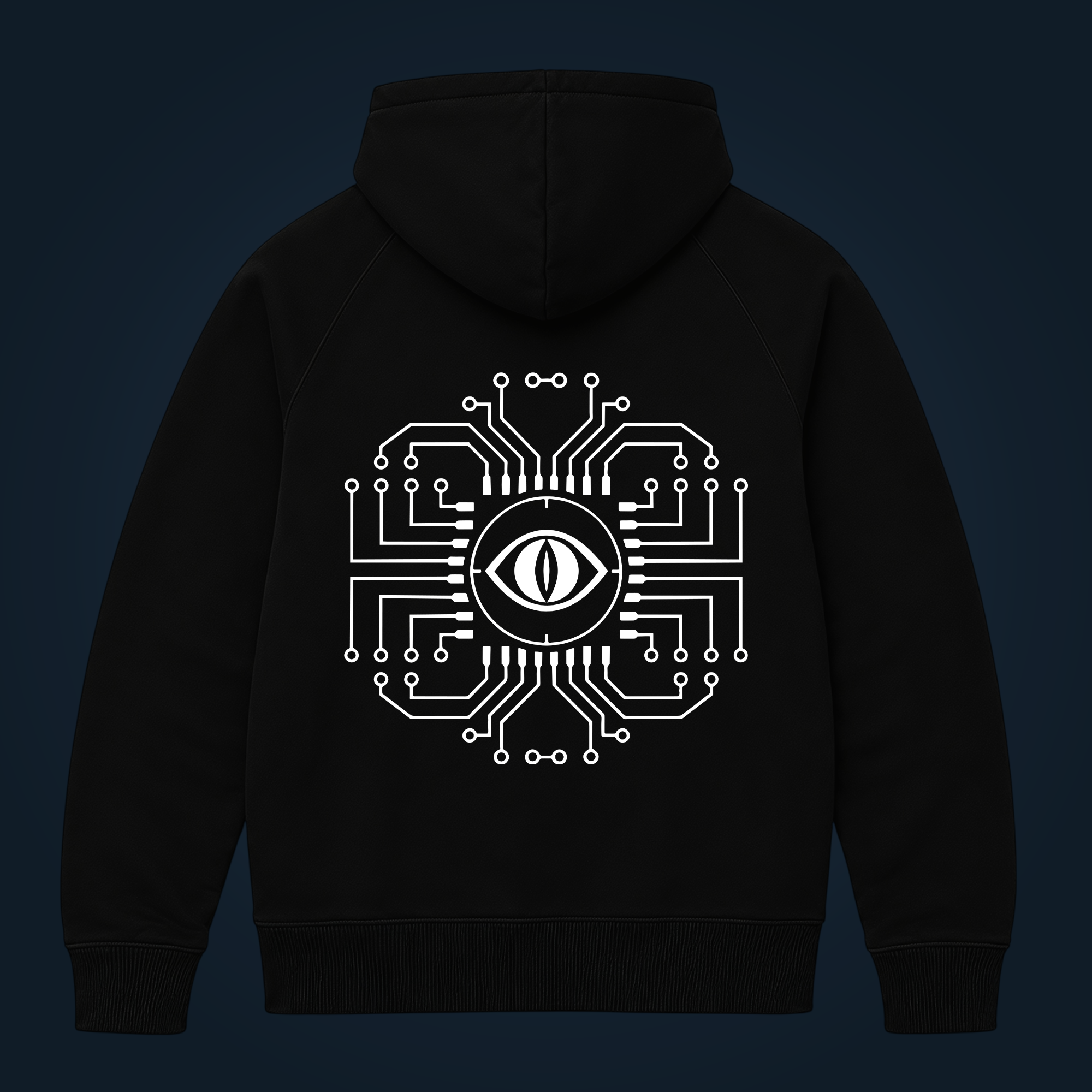 NEURAL WATCHER zipped hoodie - Image 2