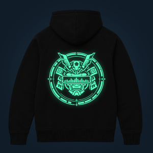 SAMURAI zipped hoodie