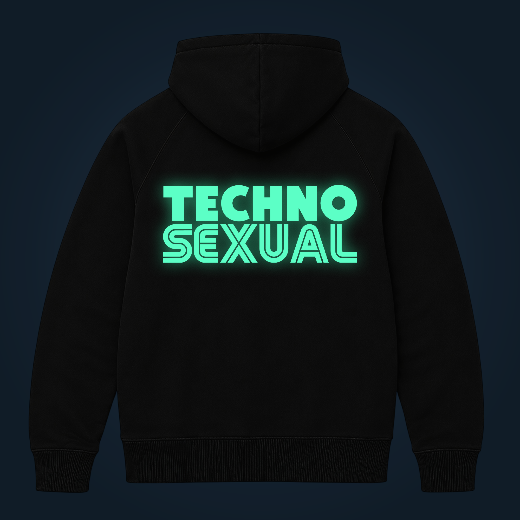 Techno Sexual zipped hoodie