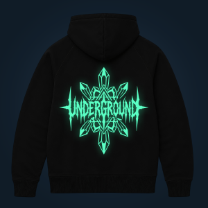 UNDERGROUND zipped hoodie