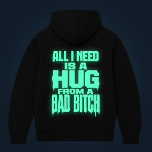 ALL I NEED zipped hoodie