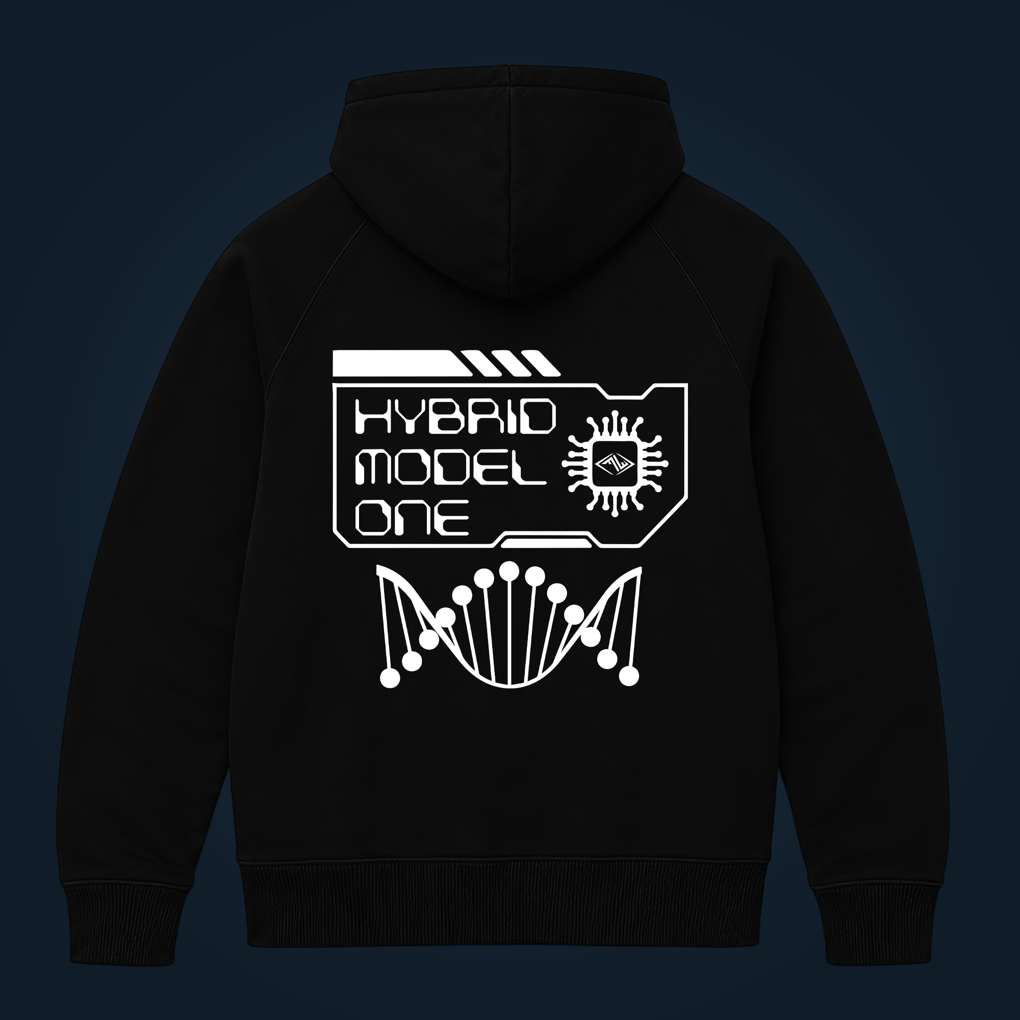 HYBRID MODEL ONE zipped hoodie - Image 2