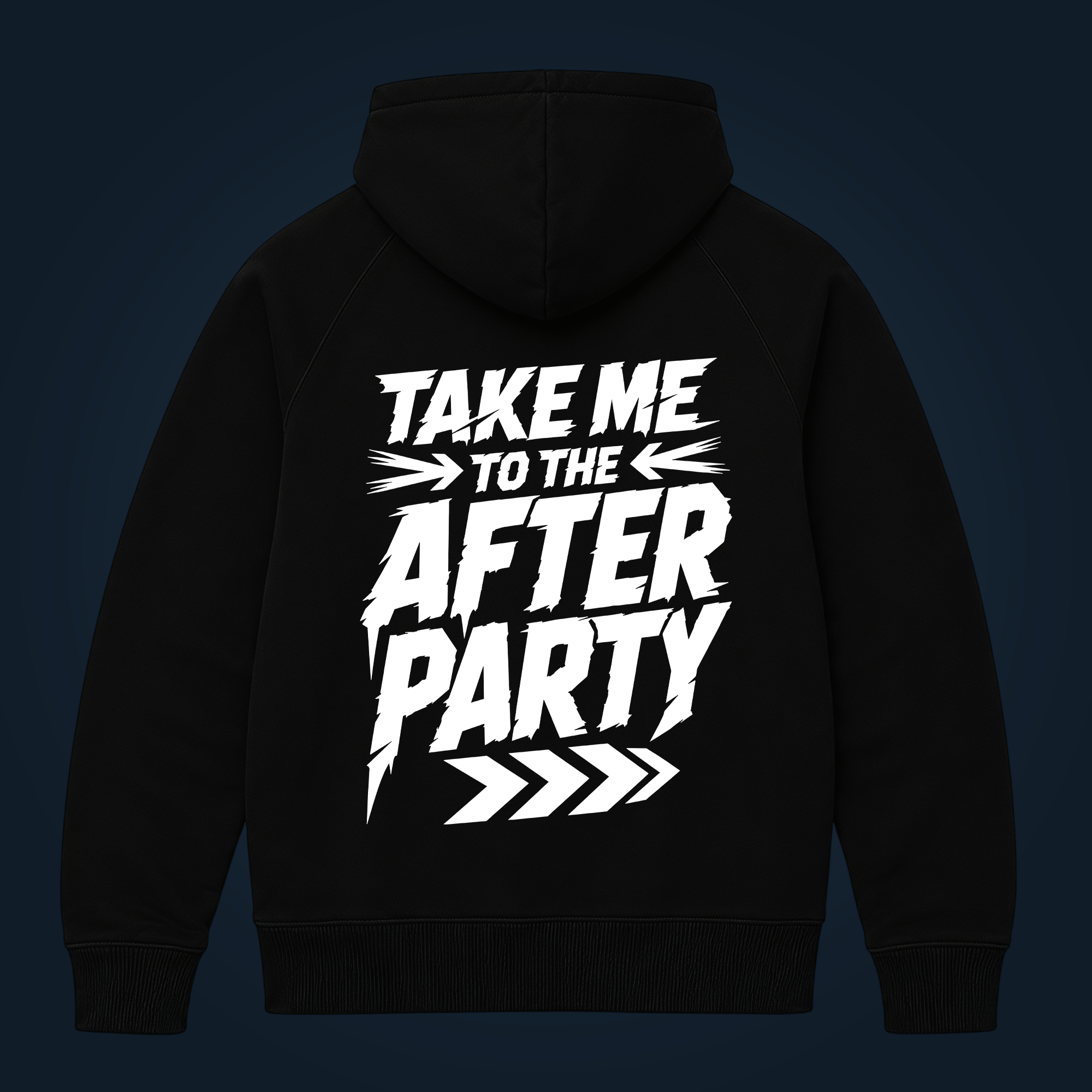 Take Me To The After zipped hoodie - Image 2