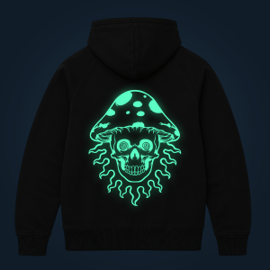 Visions zipped hoodie