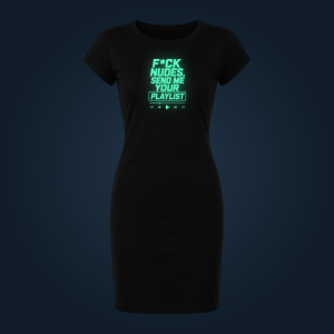 SEND ME YOUR PLAYLIST dress