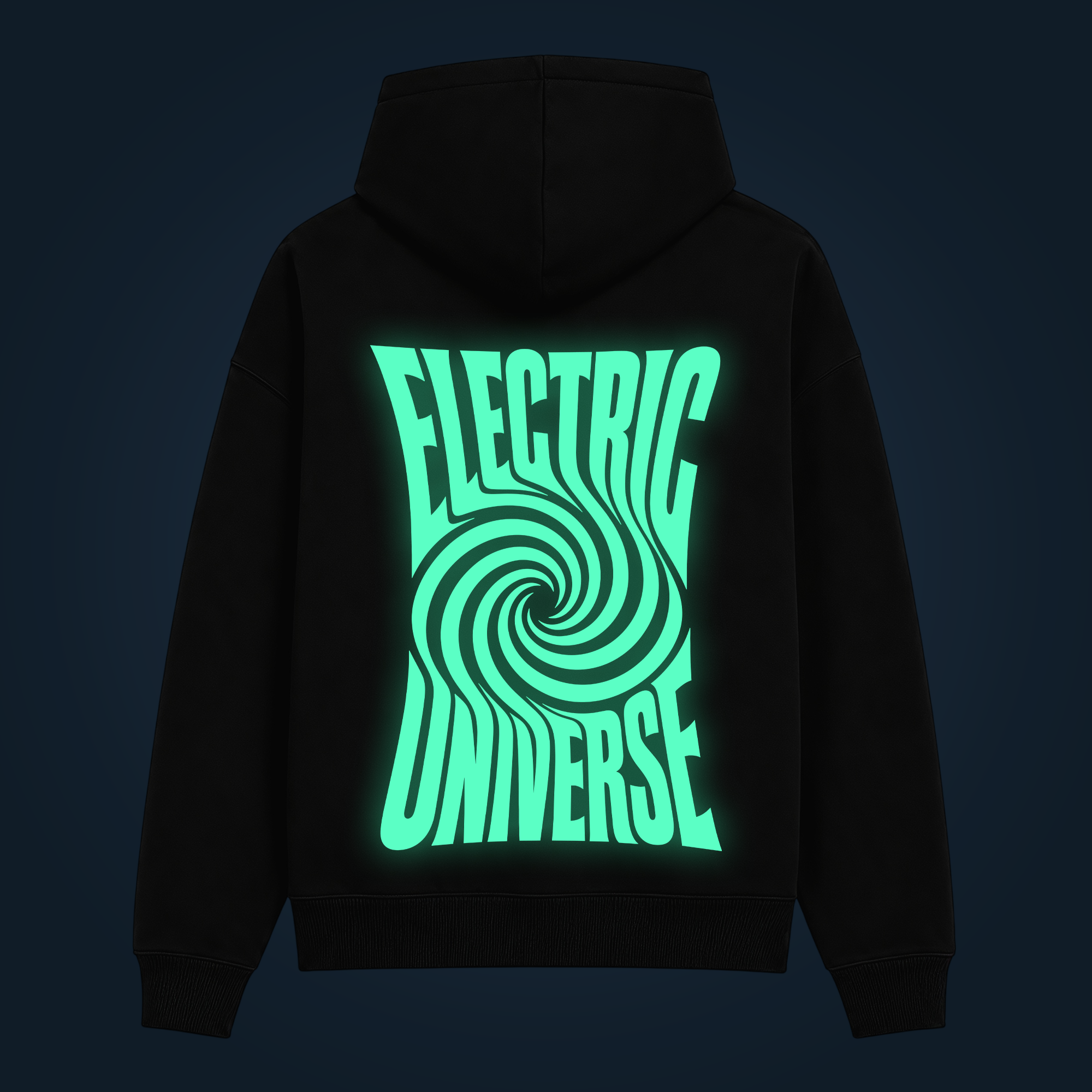 ELECTRIC UNIVERSE hoodie back print