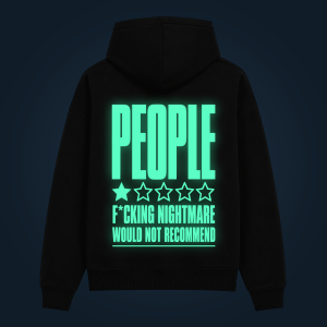 PEOPLE hoodie back print