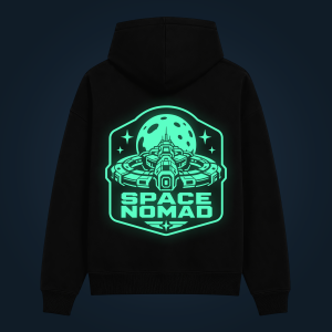 SPACE NOMAD hoodie back print
