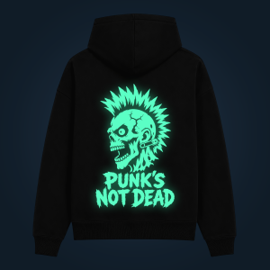 PUNK’S NOT DEAD hoodie back print