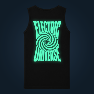 ELECTRIC UNIVERSE tank top men back print