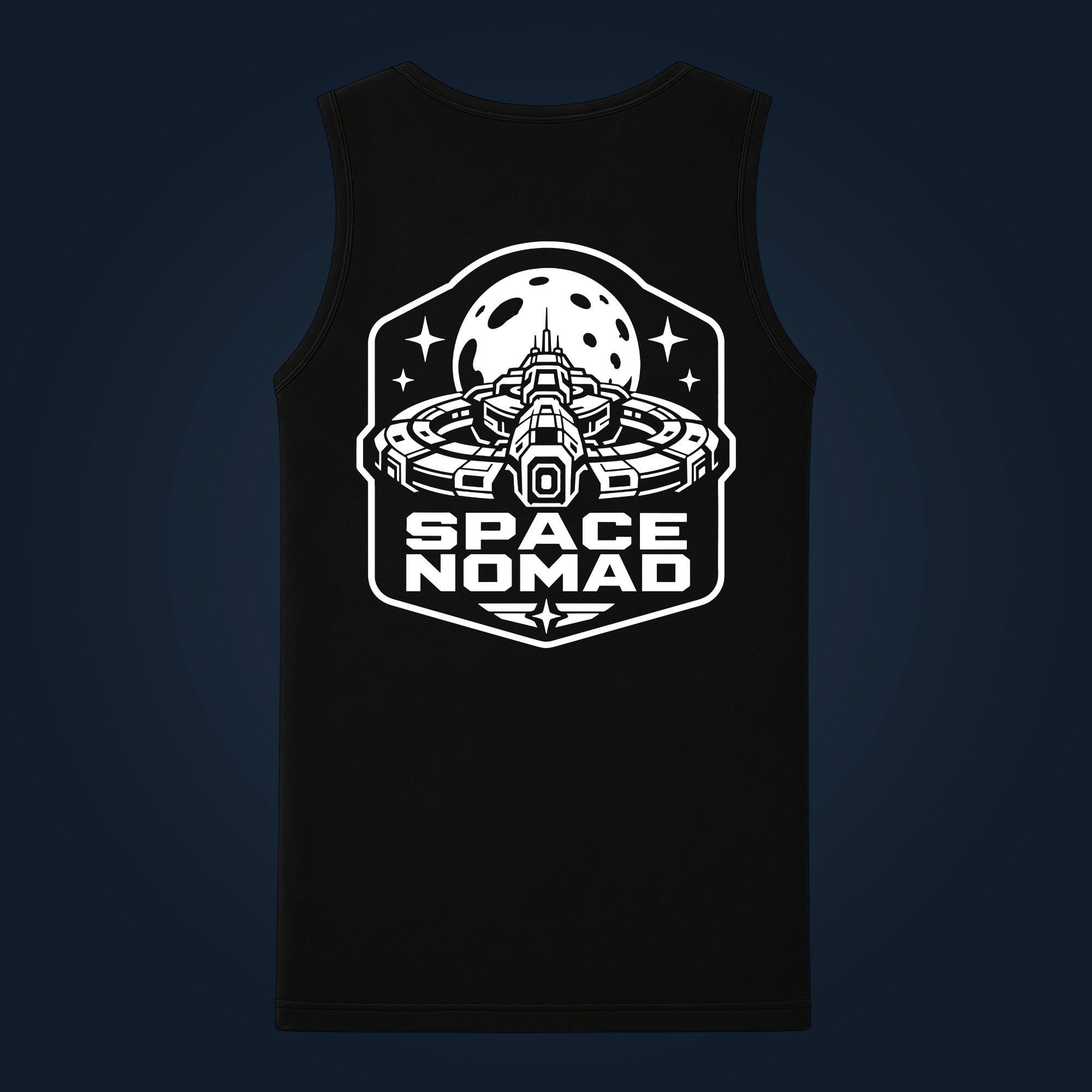 SPACE NOMAD tank top men back print - Image 2