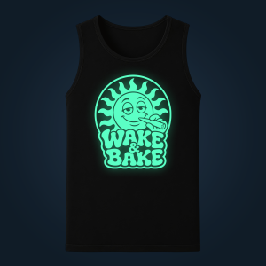 WAKE & BAKE tank top men