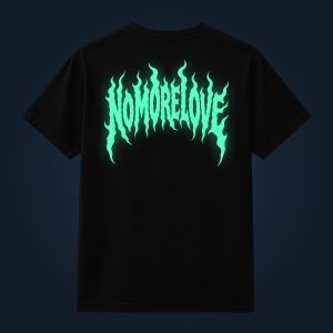 NO MORE LOVE back print