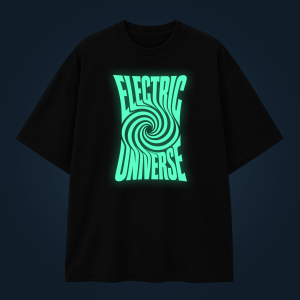 ELECTRIC UNIVERSE oversized t-shirt